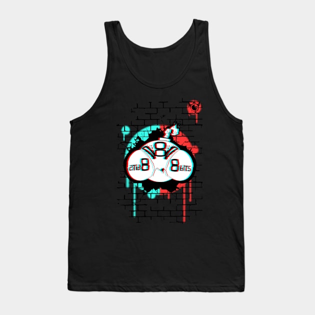 Bomba 8 bits Tank Top by elcreador888